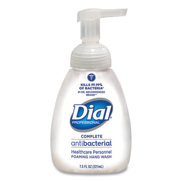 Dial® Professional Antibacterial Foaming Hand Wash, Healthcare, 7.5 Oz Pump, 12-carton freeshipping - TVN Wholesale